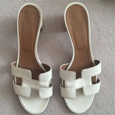 hermes oasis white|Hermes oasis sandals black.